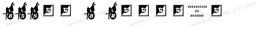 B5Std_B Regular字体转换